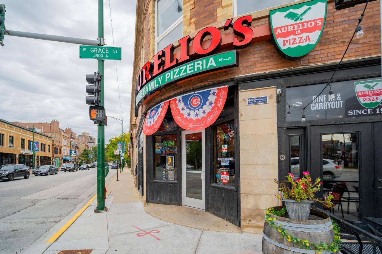 2Br Apartment In Lively Neighborhood Of Wrigley Field - Grace 1 Чикаго Екстериор снимка