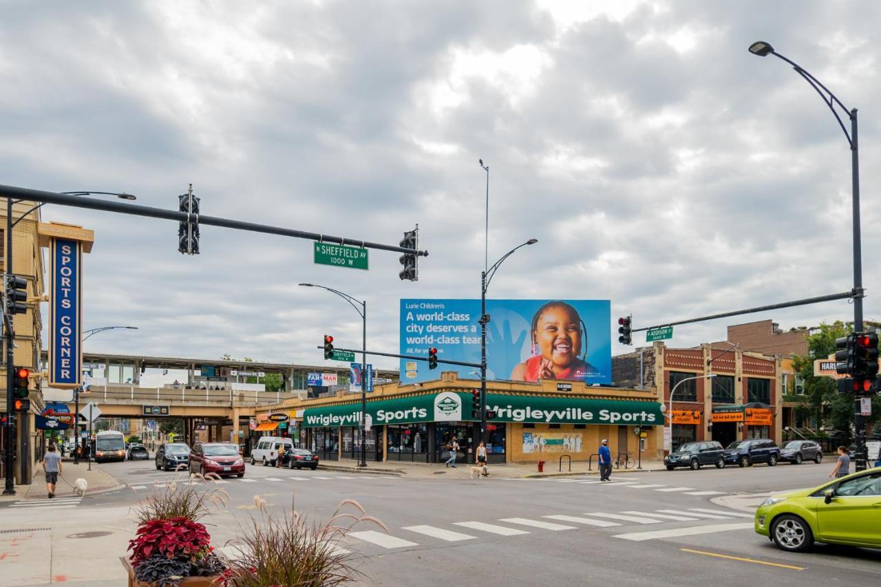 2Br Apartment In Lively Neighborhood Of Wrigley Field - Grace 1 Чикаго Екстериор снимка