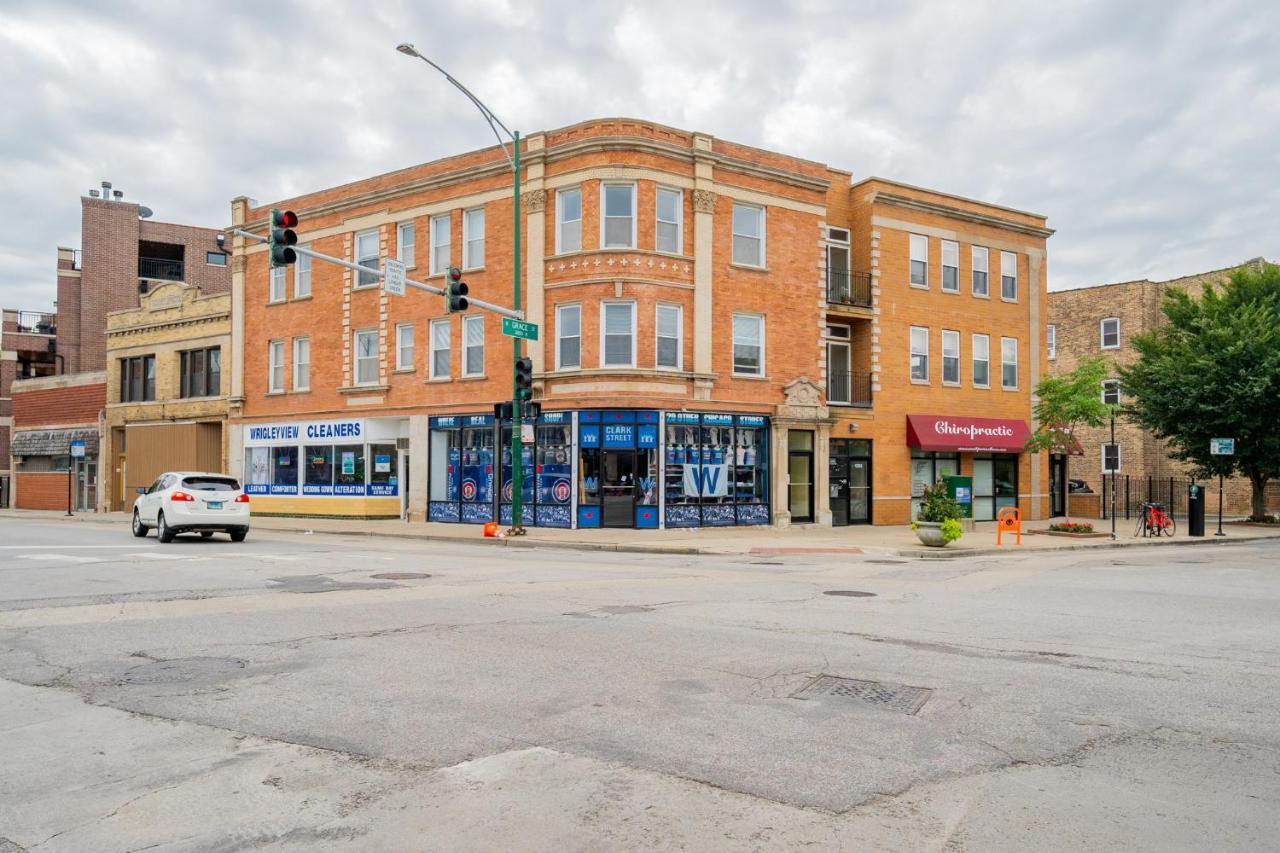 2Br Apartment In Lively Neighborhood Of Wrigley Field - Grace 1 Чикаго Екстериор снимка